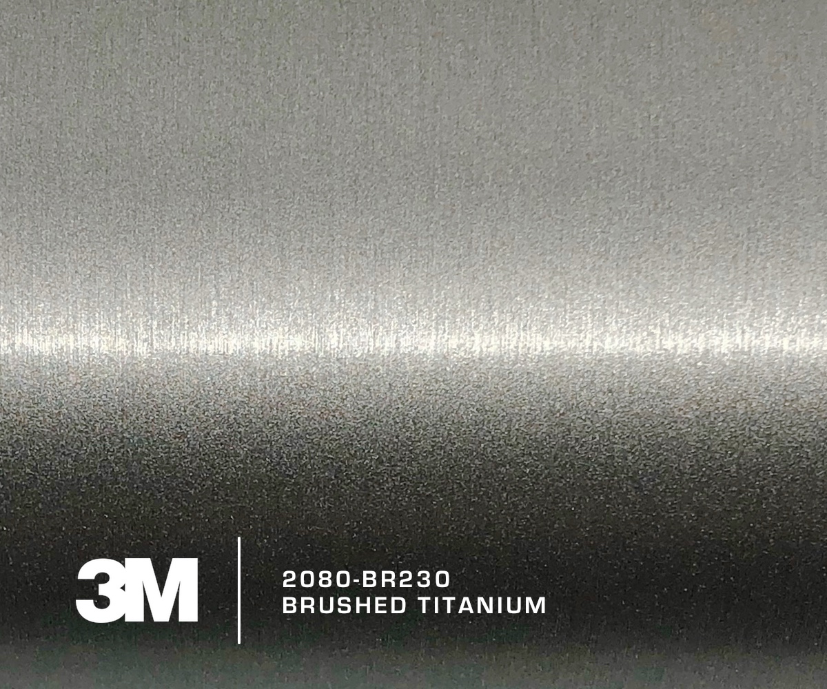 Brushed Titanium - 3M