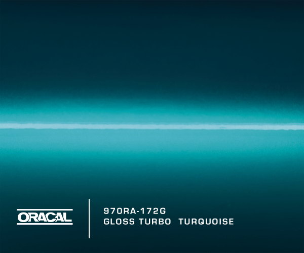 Oracal 970-172G Gloss Turbo Turquoise