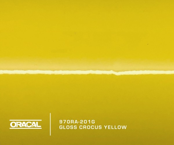 Oracal 970RA-201G Gloss Crocus Yellow